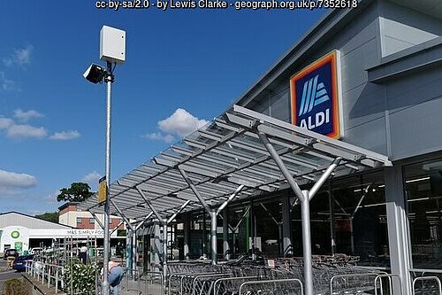 Aldi in Honiton